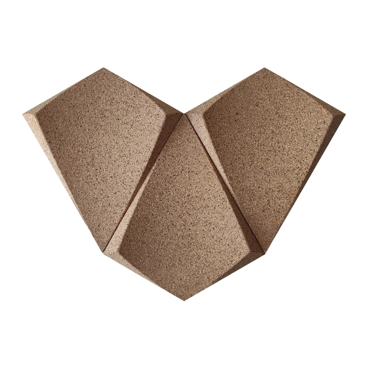 Corkbee Kite 3D Cork Acoustic Wall Panel